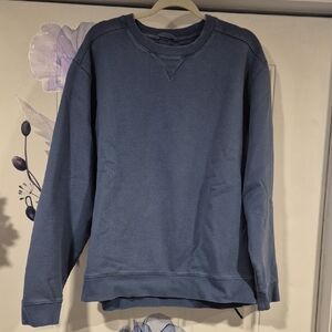 L.L. Bean Men's Slate Blue Crewneck Sweatshirt